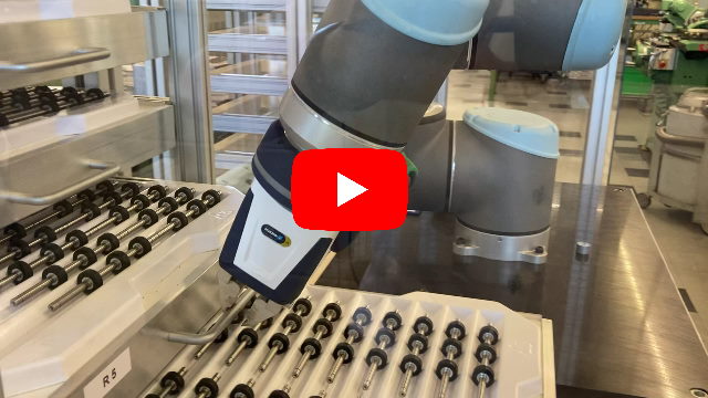 Vorschaufoto zeigt Ausschnitt aus Video zum Dreusicke Roboterzelle Schubladensystem auf YouTube