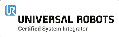 Logo of the robot manufacturer 'Universal Robots'